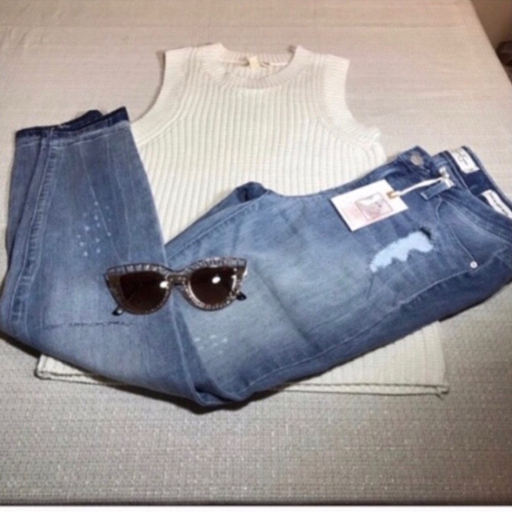 Jessica Simpson Low Rise Five Pocket Skinny Jeans